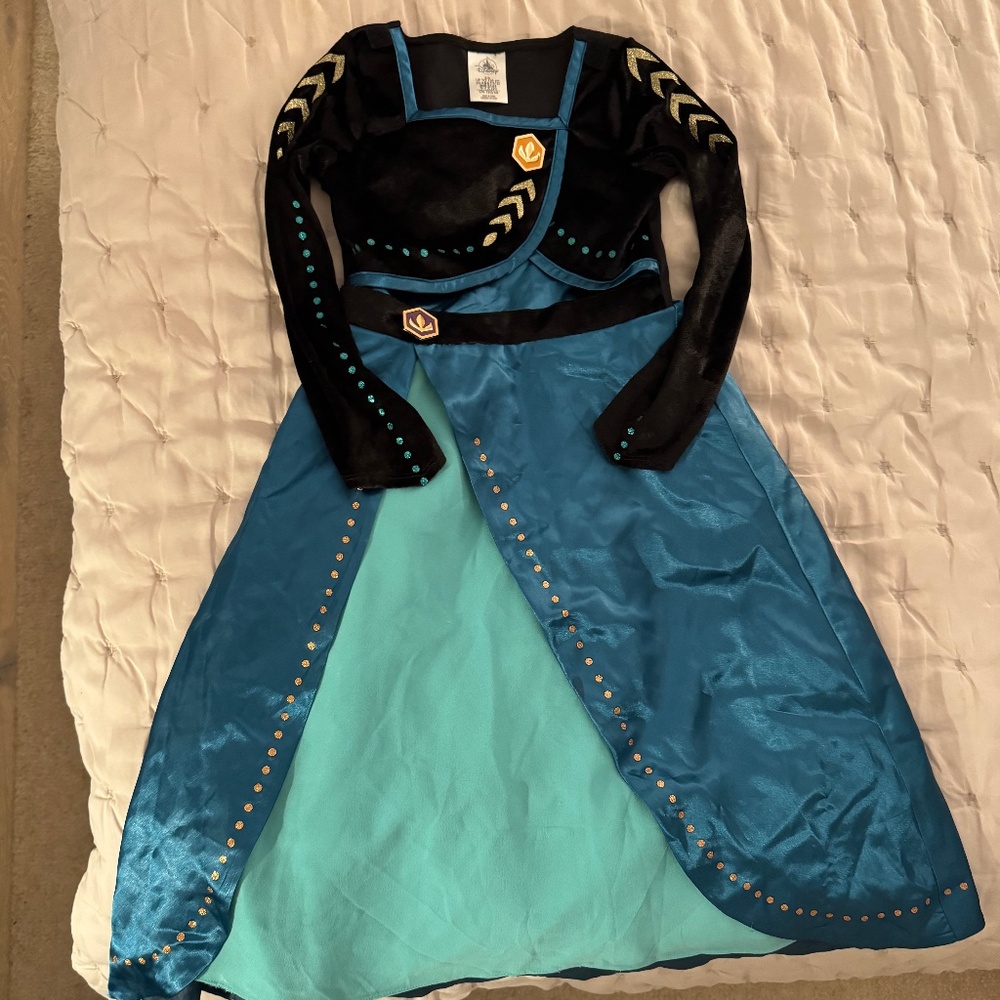 Princess Anna Frozen Costume - size 5/6